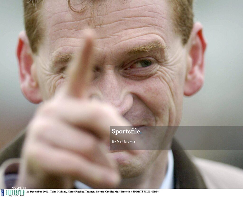 26 December 2003; Tony Mullins, Horse Racing, Trainer. Picture Credit; Matt Browne / SPORTSFILE *EDI*