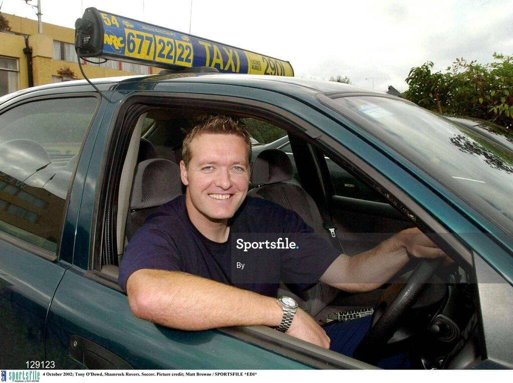 4 October 2002; Tony O'Dowd, Shamrock Rovers. Soccer. Picture credit; Matt Browne / SPORTSFILE *EDI*