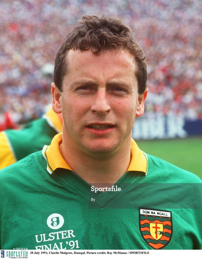 28 July 1991; Charlie Mulgrew, Donegal. Picture credit; Ray McManus / SPORTSFILE