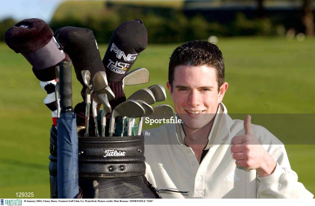 30 January 2003; Clancy Bowe, Tramore Golf Club, Co. Waterford. Picture credit; Matt Browne / SPORTSFILE *EDI*