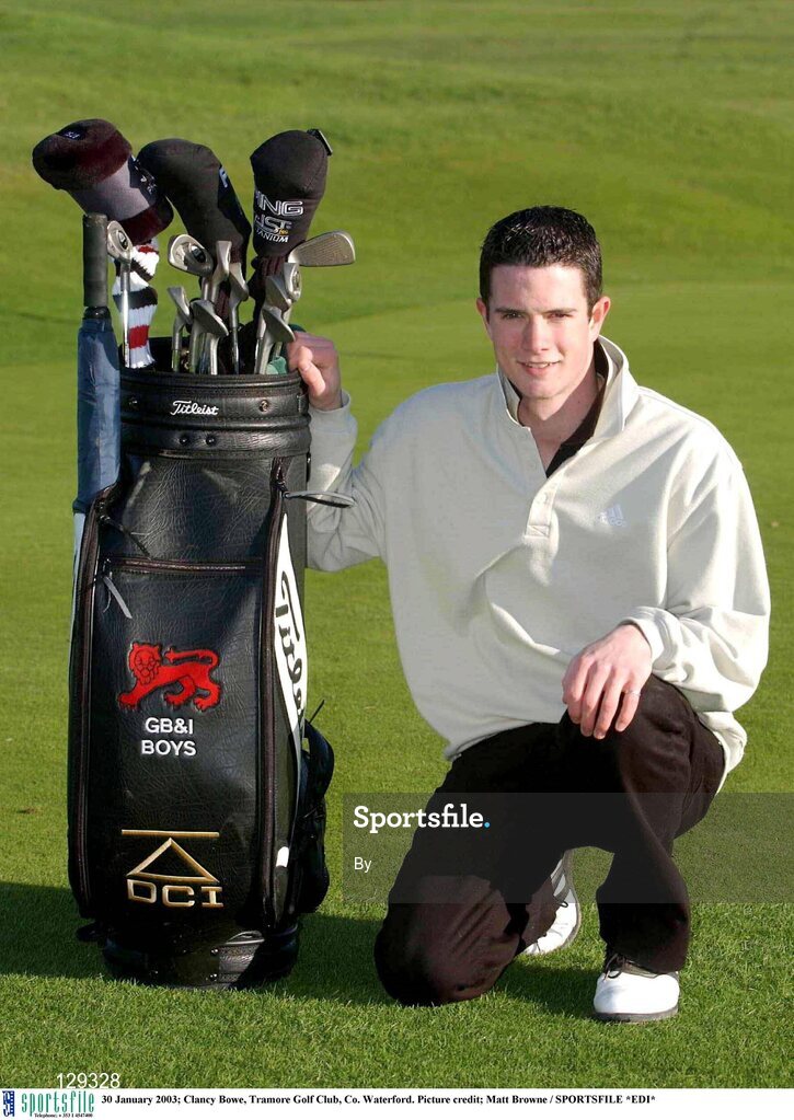 30 January 2003; Clancy Bowe, Tramore Golf Club, Co. Waterford. Picture credit; Matt Browne / SPORTSFILE *EDI*