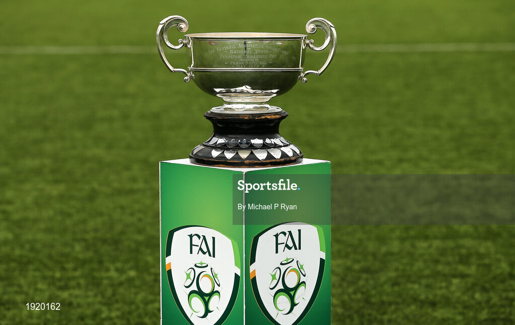 23 August 2020; A general view of the FAI Youth Cup ahead of the FAI Youth Cup Final match between Killarney Celtic and Douglas Hall at Mounthawk Park in Tralee, Kerry. Photo by Michael P Ryan/Sportsfile