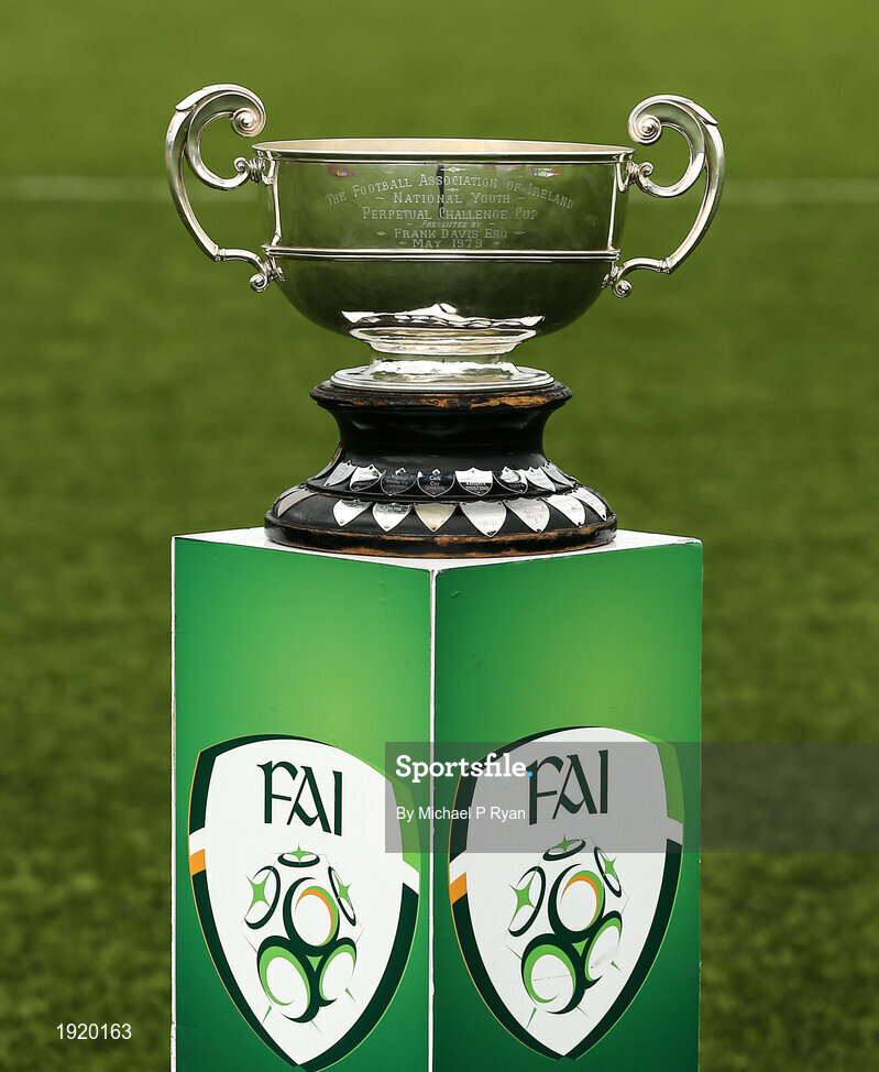 23 August 2020; A general view of the FAI Youth Cup ahead of the FAI Youth Cup Final match between Killarney Celtic and Douglas Hall at Mounthawk Park in Tralee, Kerry. Photo by Michael P Ryan/Sportsfile