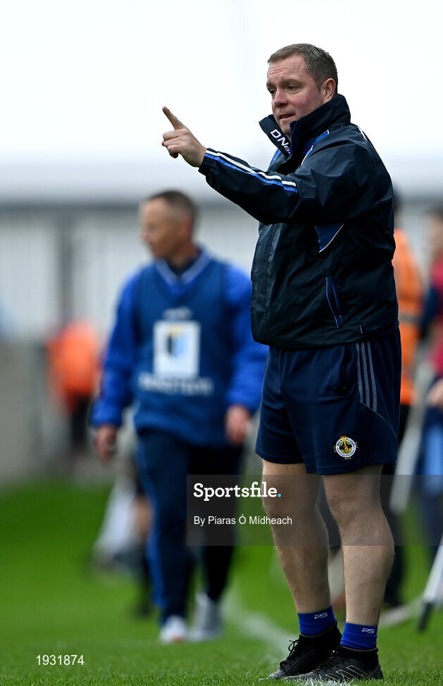 20 September 2020; Ballyboden St Enda's coach Mickey McCullough during the Dublin County Senior Hurling Championship Final match between Ballyboden St Enda's and Cuala at Parnell Park in Dublin. Photo by Piaras Ó Mídheach/Sportsfile