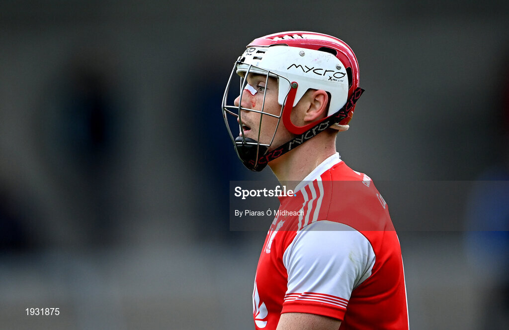 20 September 2020; Con O'Callaghan of Cuala during the Dublin County Senior Hurling Championship Final match between Ballyboden St Enda's and Cuala at Parnell Park in Dublin. Photo by Piaras Ó Mídheach/Sportsfile