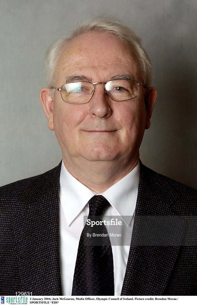 3 January 2004; Jack McGouran, Media Officer, Olympic Council of Ireland. Picture credit; Brendan Moran / SPORTSFILE *EDI*