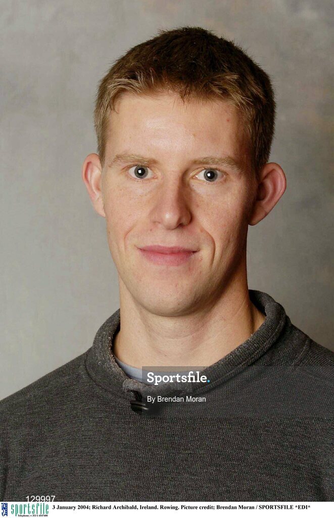 3 January 2004; Richard Archibald, Ireland. Rowing. Picture credit; Brendan Moran / SPORTSFILE *EDI*