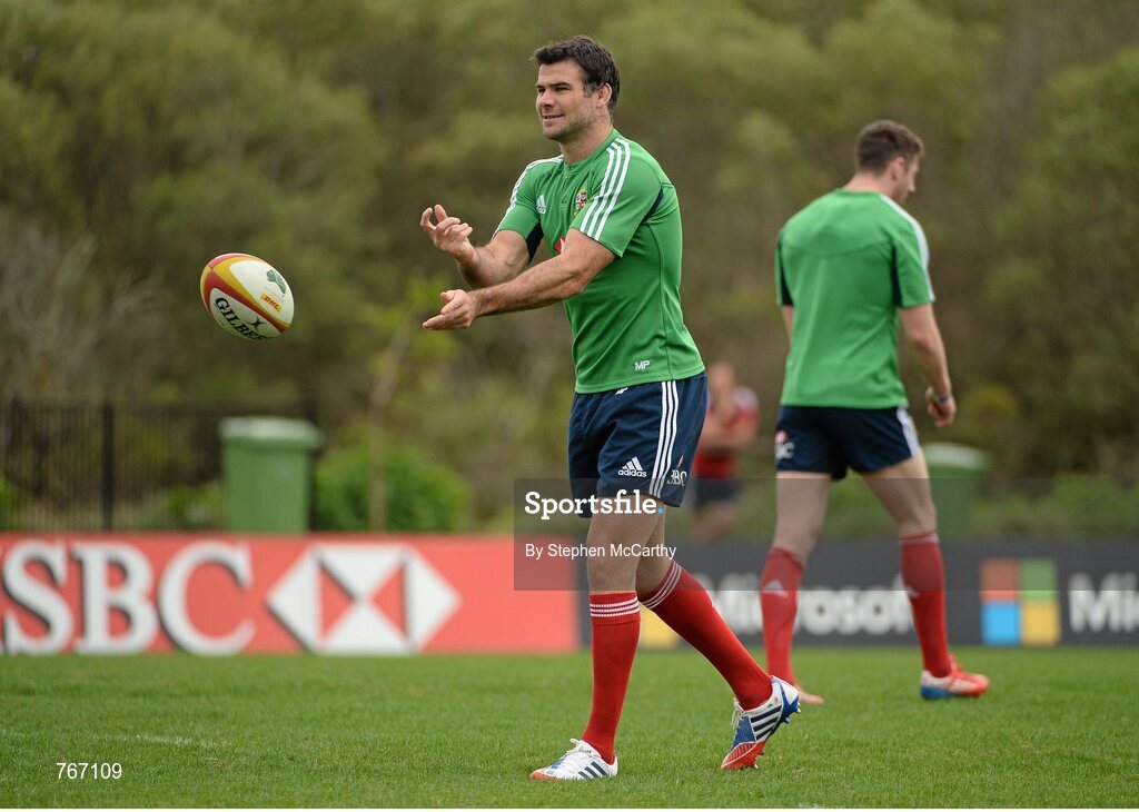3 July 2013; Mike Phillips, British & Irish Lions, during squad training ahead of their 3rd test match against Australia on Saturday. British & Irish Lions Tour 2013, Squad Training. Noosa Dolphins RFC, Dolphin Oval, Sunshine Beach, Queensland, Australia. Picture credit: Stephen McCarthy / SPORTSFILE
