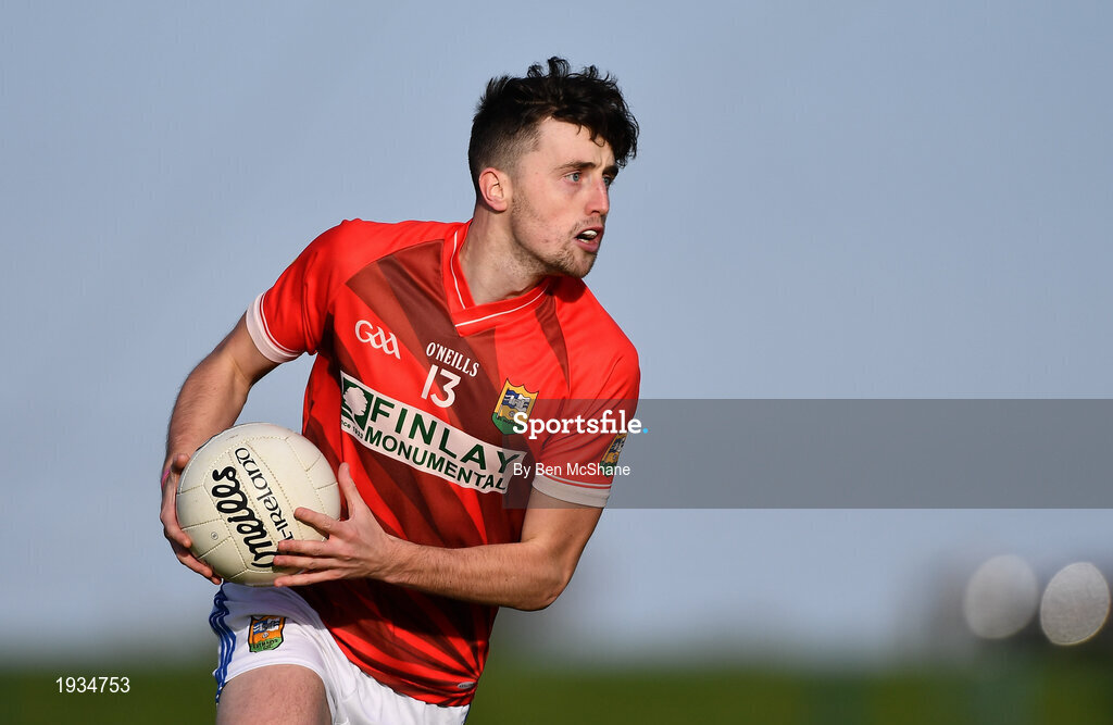 27 September 2020; Daire McConnon of Ardee St Mary's during the Louth County Senior Football Championship Final match between Naomh Mairtin and Ardee St Mary’s at Darver Louth Centre of Excellence in Louth. Photo by Ben McShane/Sportsfile