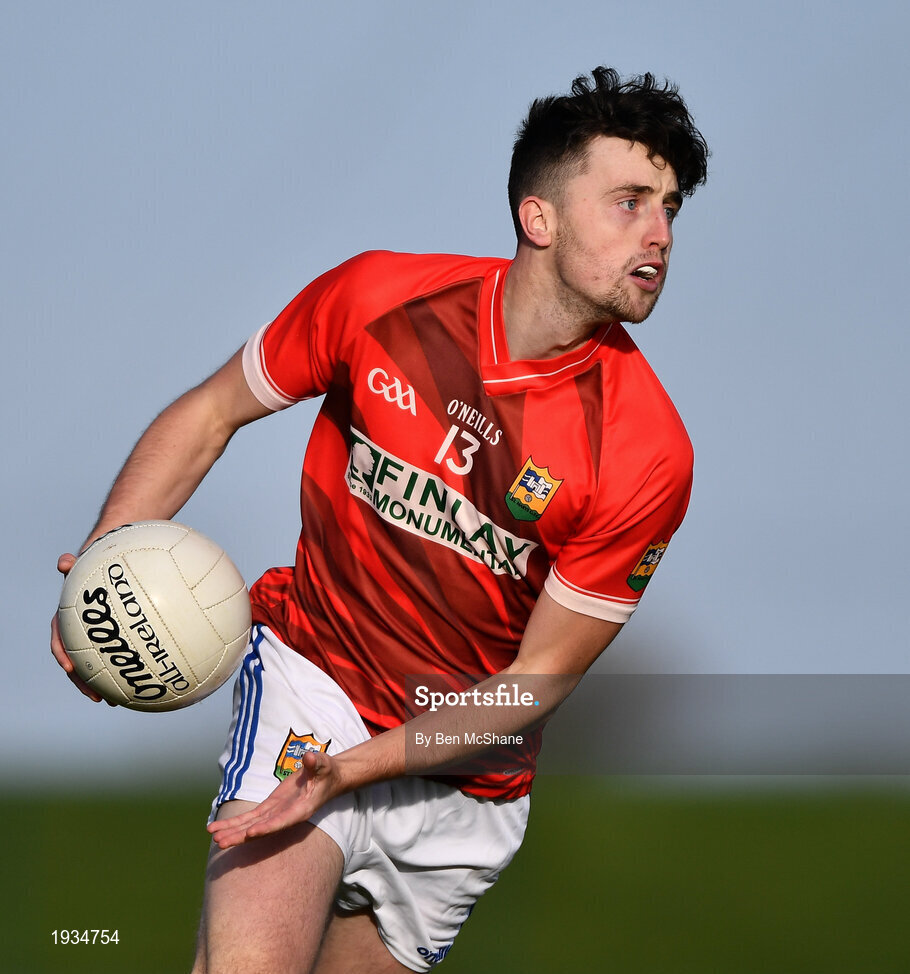 27 September 2020; Daire McConnon of Ardee St Mary's during the Louth County Senior Football Championship Final match between Naomh Mairtin and Ardee St Mary’s at Darver Louth Centre of Excellence in Louth. Photo by Ben McShane/Sportsfile