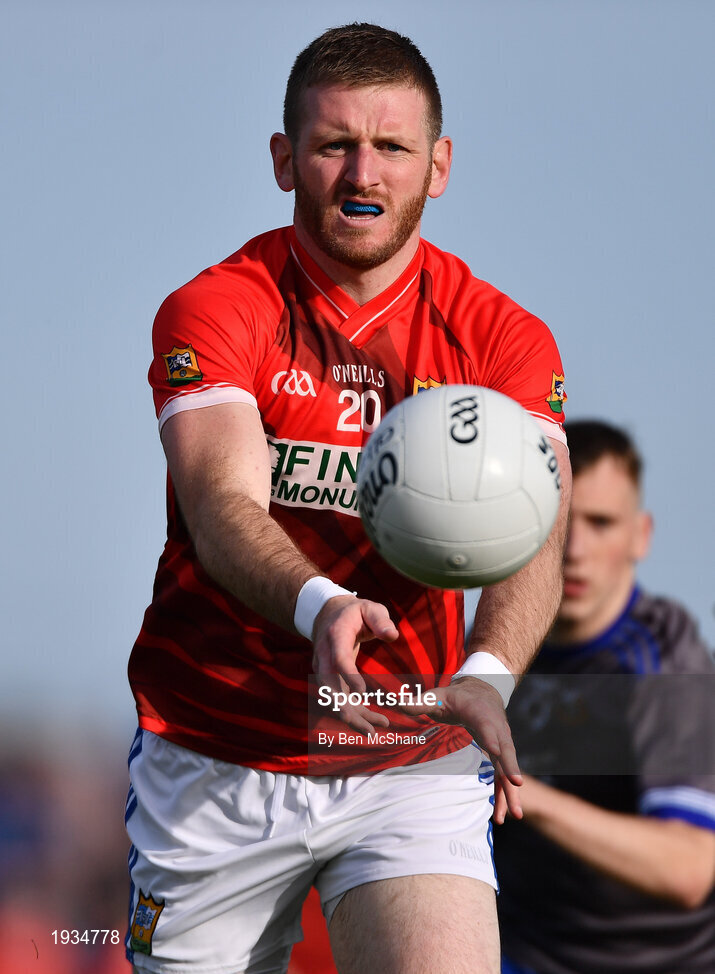 27 September 2020; Robert Leavy of Ardee St Mary's during the Louth County Senior Football Championship Final match between Naomh Mairtin and Ardee St Mary’s at Darver Louth Centre of Excellence in Louth. Photo by Ben McShane/Sportsfile