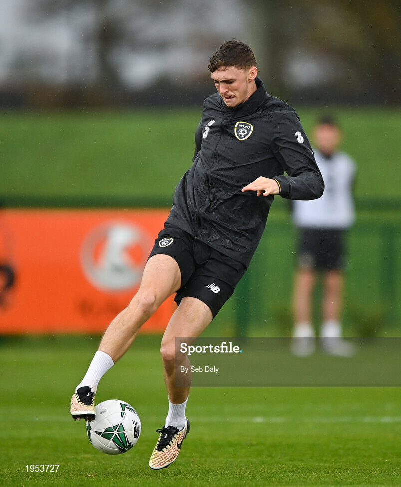11 November 2020; Jack Taylor during a Republic of Ireland U21 training session at the FAI National Training Centre in Abbotstown, Dublin. Photo by Seb Daly/Sportsfile