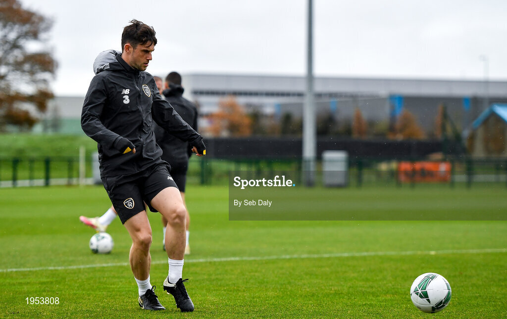 11 November 2020; Will Ferry during a Republic of Ireland U21 training session at the FAI National Training Centre in Abbotstown, Dublin. Photo by Seb Daly/Sportsfile