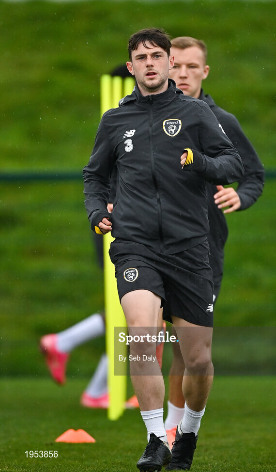 11 November 2020; Will Ferry during a Republic of Ireland U21 training session at the FAI National Training Centre in Abbotstown, Dublin. Photo by Seb Daly/Sportsfile