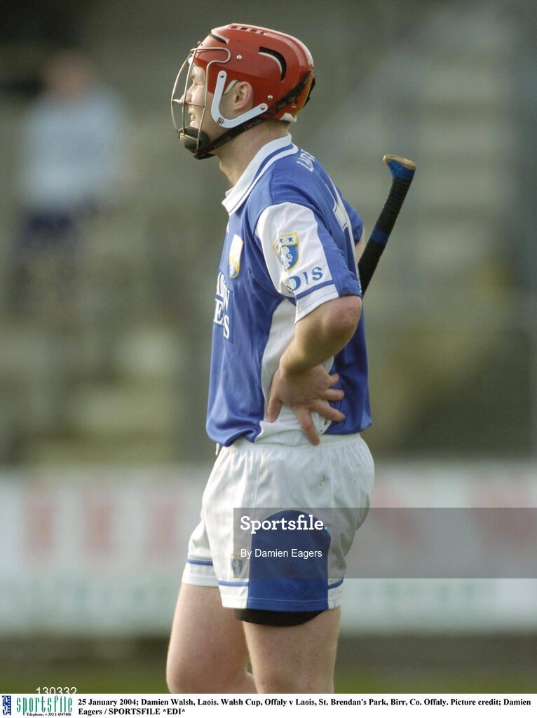 25 January 2004; Damien Walsh, Laois. Walsh Cup, Offaly v Laois, St. Brendan's Park, Birr, Co. Offaly. Picture credit; Damien Eagers / SPORTSFILE *EDI*