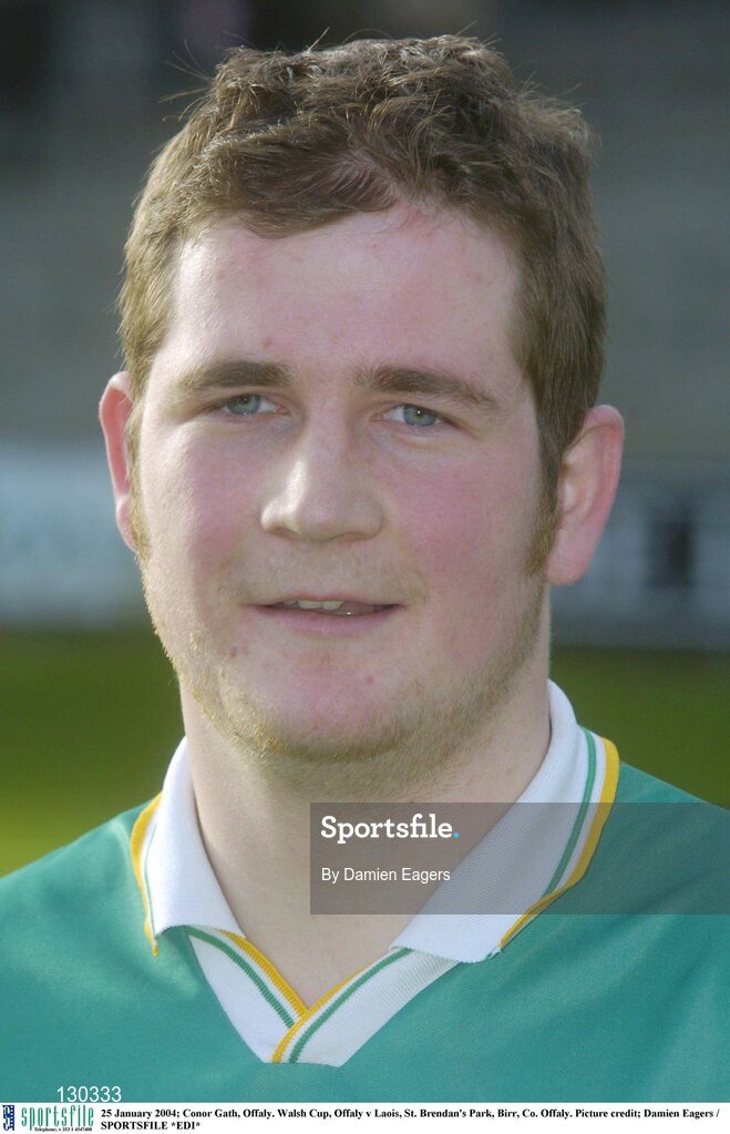 25 January 2004; Conor Gath, Offaly. Walsh Cup, Offaly v Laois, St. Brendan's Park, Birr, Co. Offaly. Picture credit; Damien Eagers / SPORTSFILE *EDI*