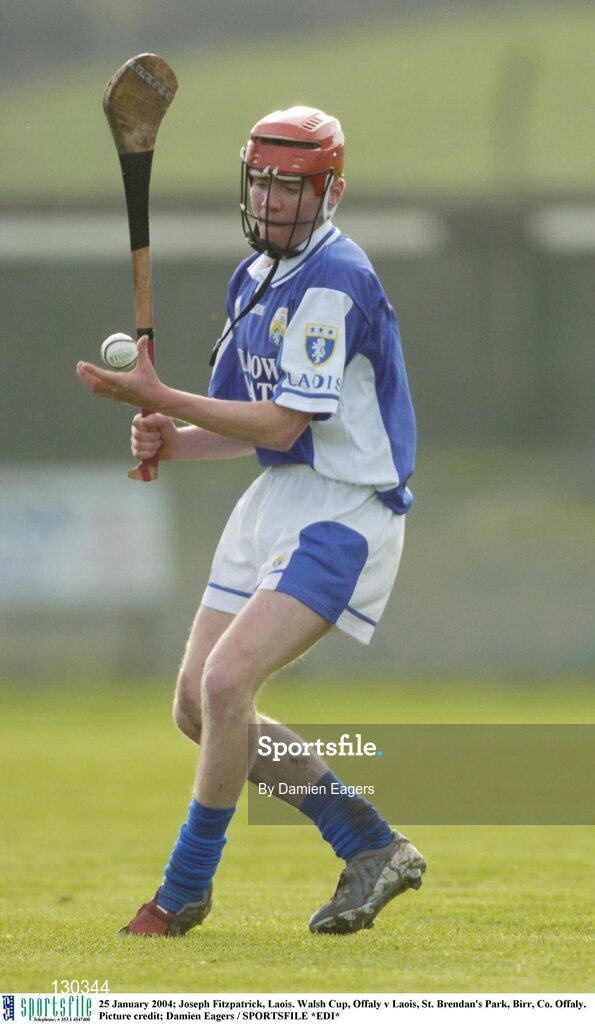 25 January 2004; Joseph Fitzpatrick, Laois. Walsh Cup, Offaly v Laois, St. Brendan's Park, Birr, Co. Offaly. Picture credit; Damien Eagers / SPORTSFILE *EDI*