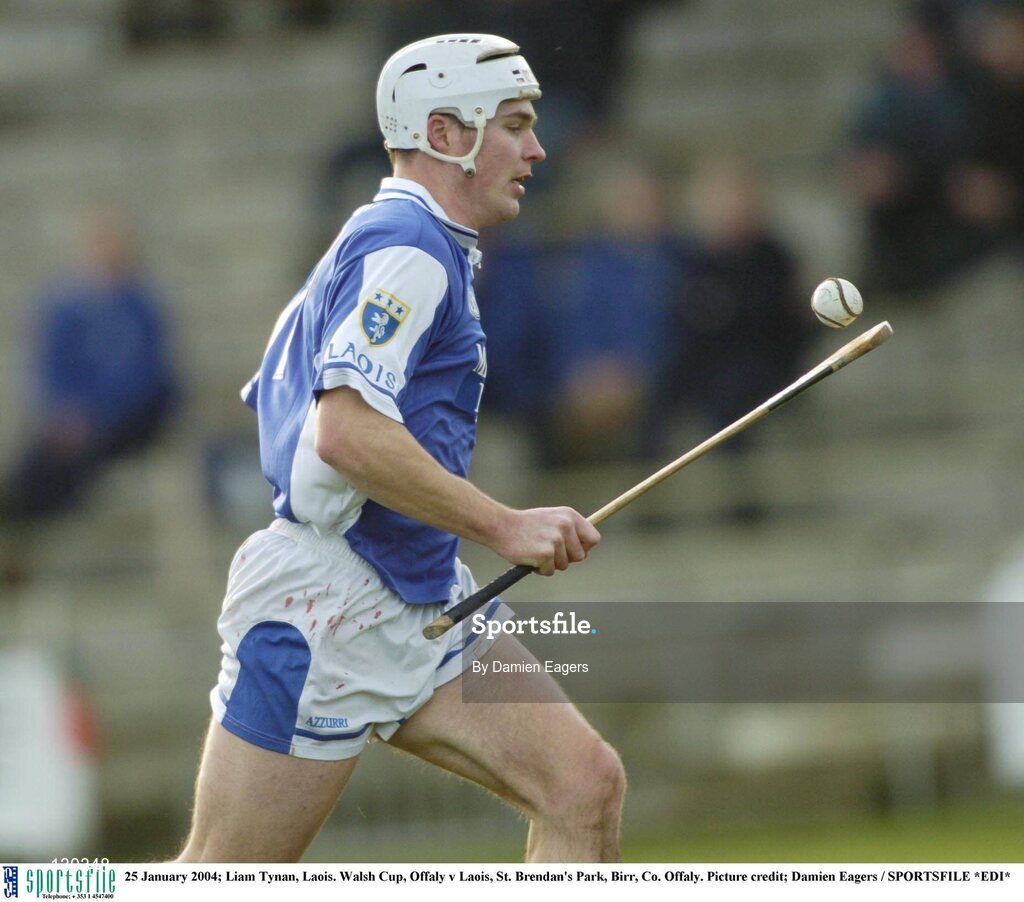 25 January 2004; Liam Tynan, Laois. Walsh Cup, Offaly v Laois, St. Brendan's Park, Birr, Co. Offaly. Picture credit; Damien Eagers / SPORTSFILE *EDI*