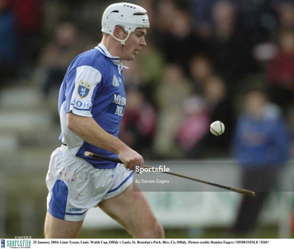 25 January 2004; Liam Tynan, Laois. Walsh Cup, Offaly v Laois, St. Brendan's Park, Birr, Co. Offaly. Picture credit; Damien Eagers / SPORTSFILE *EDI*