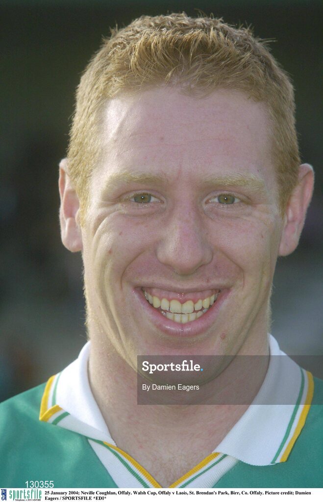 25 January 2004; Neville Coughlan, Offaly. Walsh Cup, Offaly v Laois, St. Brendan's Park, Birr, Co. Offaly. Picture credit; Damien Eagers / SPORTSFILE *EDI*