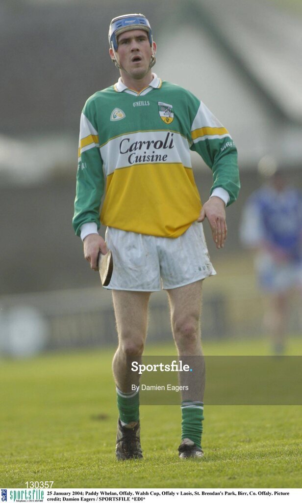 25 January 2004; Paddy Whelan, Offaly. Walsh Cup, Offaly v Laois, St. Brendan's Park, Birr, Co. Offaly. Picture credit; Damien Eagers / SPORTSFILE *EDI*