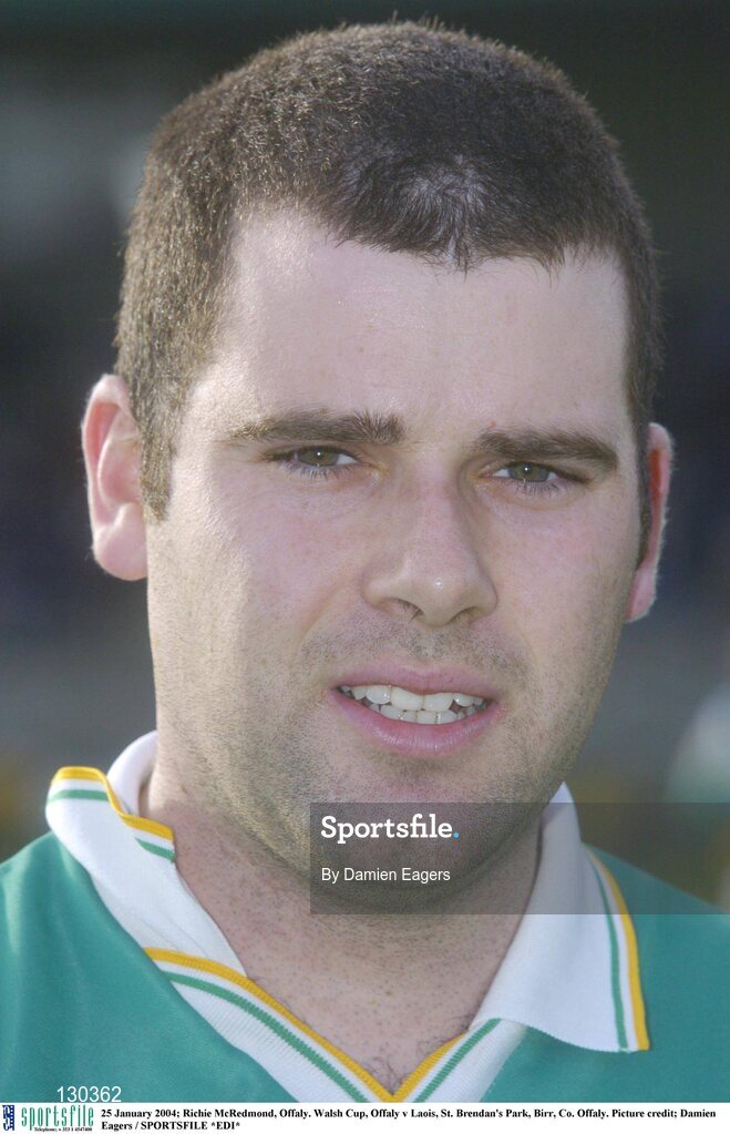 25 January 2004; Richie McRedmond, Offaly. Walsh Cup, Offaly v Laois, St. Brendan's Park, Birr, Co. Offaly. Picture credit; Damien Eagers / SPORTSFILE *EDI*