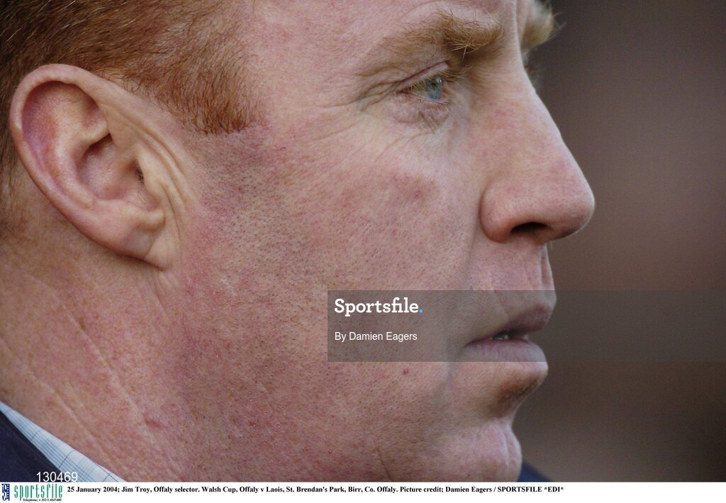 25 January 2004; Jim Troy, Offaly selector. Walsh Cup, Offaly v Laois, St. Brendan's Park, Birr, Co. Offaly. Picture credit; Damien Eagers / SPORTSFILE *EDI*