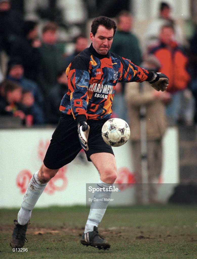 4 January 1997; John Walsh of Bray Wanderers during the Bord Gáis National League Premier Division match between Bray Wanderers and Cork City at Carlisle Grounds in Bray, Wicklow. Photo by David Maher/Sportsfile