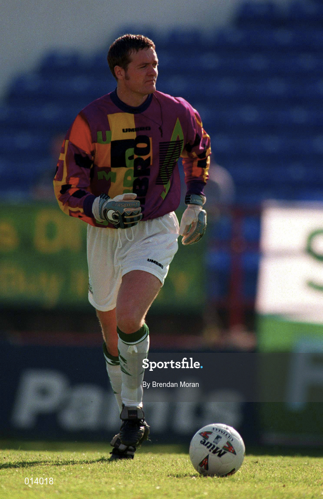 20 September 1998; Tony O'Dowd of Shamrock Rovers during the Harp Lager National League Premier Division match between Shamrock Rovers and Derry City at Tolka Park in Dublin. Photo by Brendan Moran/Sportsfile