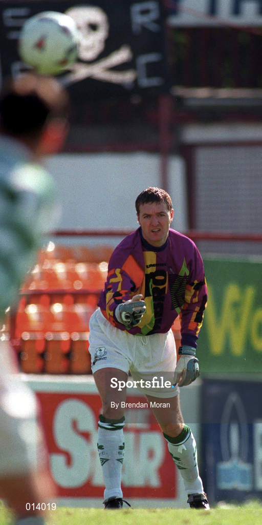 20 September 1998; Tony O'Dowd of Shamrock Rovers during the Harp Lager National League Premier Division match between Shamrock Rovers and Derry City at Tolka Park in Dublin. Photo by Brendan Moran/Sportsfile