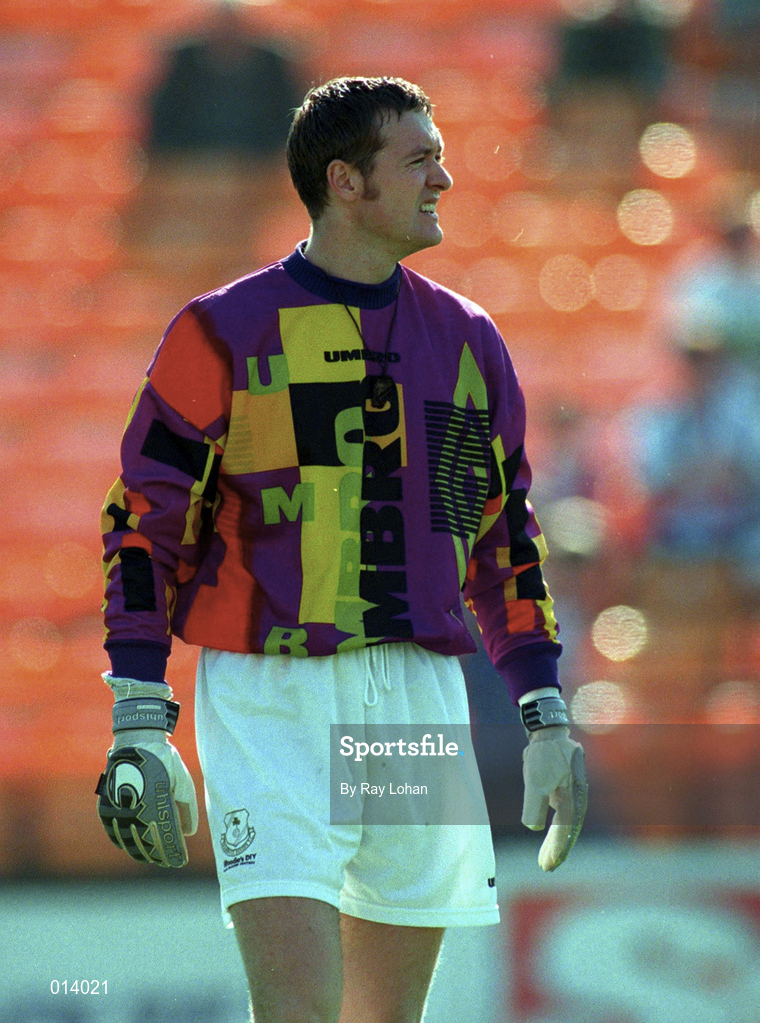 20 September 1998; Tony O'Dowd of Shamrock Rovers during the Harp Lager National League Premier Division match between Shamrock Rovers and Derry City at Tolka Park in Dublin. Photo by Ray Lohan/Sportsfile