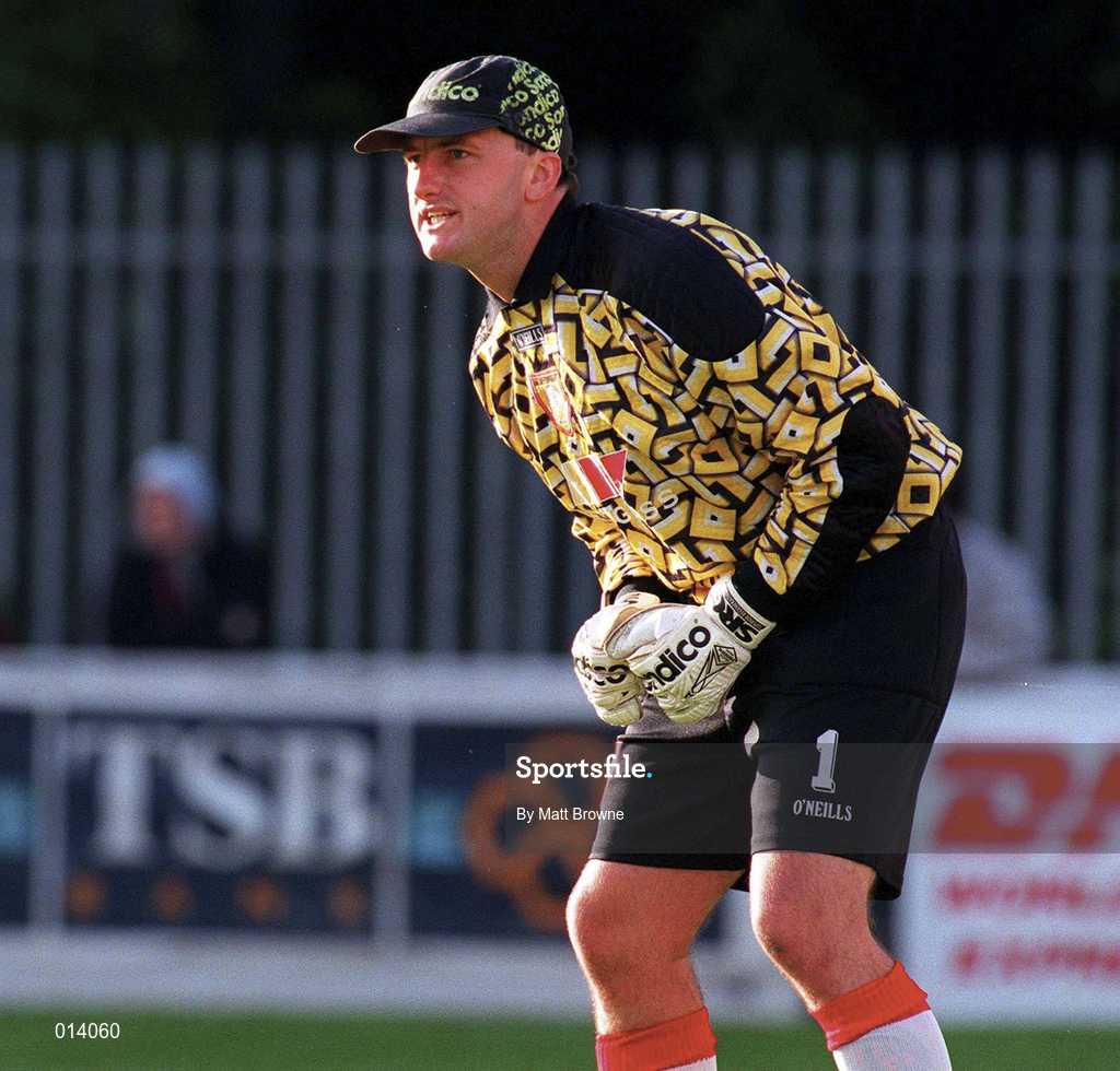 14 July 1998; Trevor Wood of St Patrick's Athletic during the Club Friendly between St Patrick's Athletic and Hearts at Richmond Park in Dublin. Photo by Brendan Moran/Sportsfile
