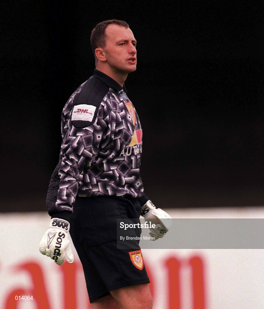 18 July 1998; Trevor Wood of St Patrick's Athletic during the Club Friendly match between St Patrick's Athletic and Norwich City at Richmond Park in Dublin. Photo by Brendan Moran/Sportsfile