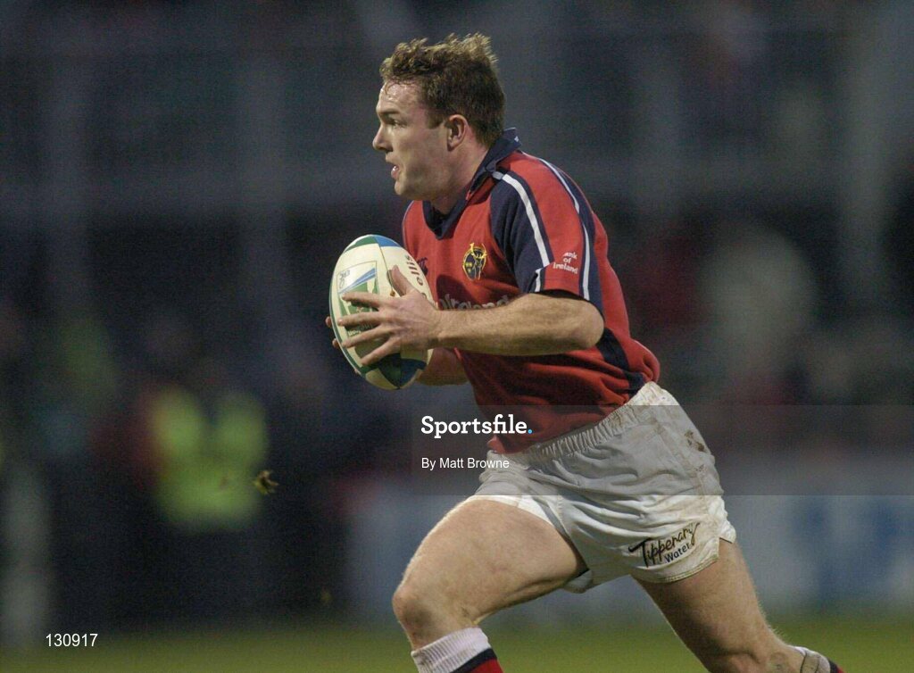 31 January 2004; John Kelly, Munster. Heineken European Cup 2003-2004, Pool 5, Round 6, Munster v Bourgoin, Thomond Park, Limerick. Picture credit; Matt Browne / SPORTSFILE *EDI*