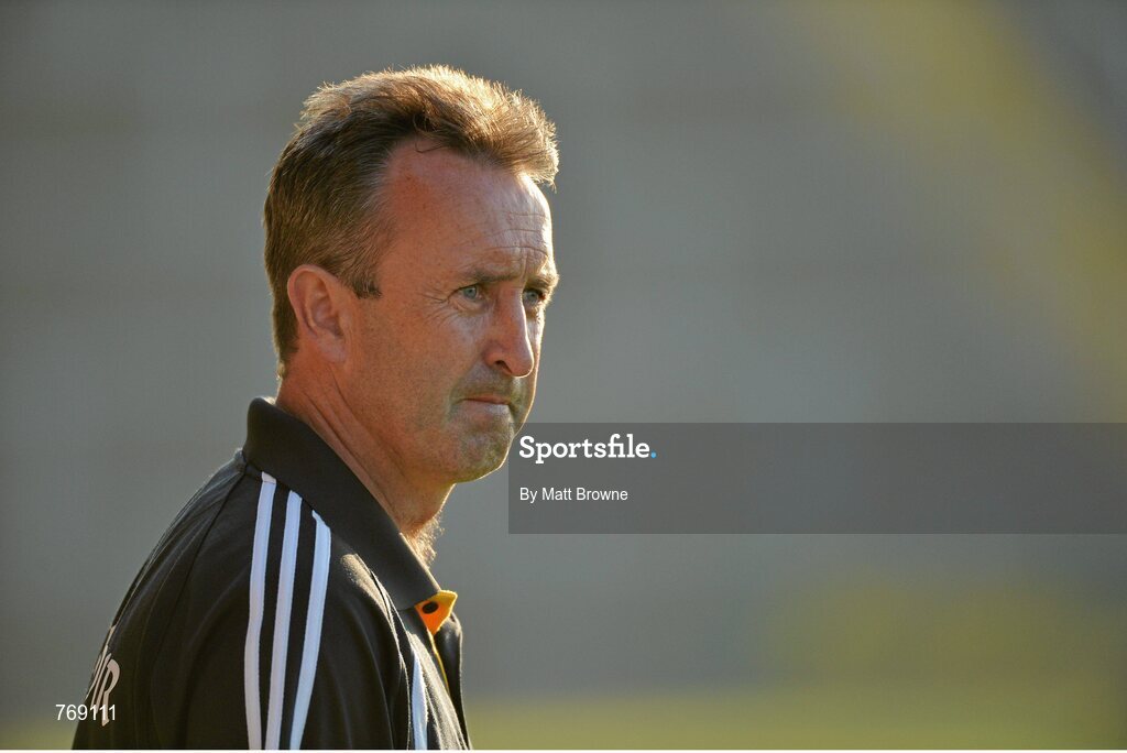 10 July 2013; Kilkenny manager Richie Mulrooney watches his team in action against Wexford. Bord Gáis Energy Leinster GAA Hurling Under 21 Championship Final, Kilkenny v Wexford, Wexford Park, Wexford. Picture credit: Matt Browne / SPORTSFILE