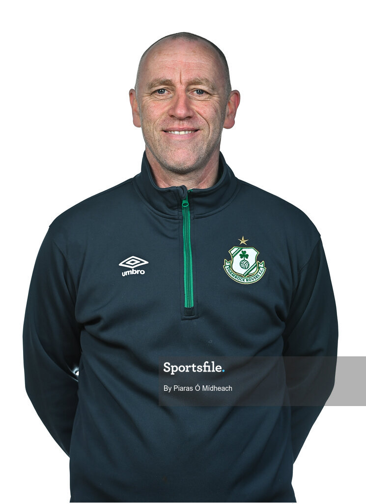 13 March 2021; Physio Tony McCarthy during a Shamrock Rovers FC portrait session ahead of the 2021 SSE Airtricity League Premier Division season at Tallaght Stadium in Dublin.  Photo by Piaras Ó Mídheach/Sportsfile