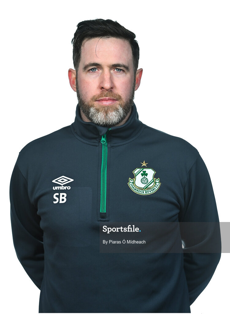 13 March 2021; Manager Stephen Bradley during a Shamrock Rovers FC portrait session ahead of the 2021 SSE Airtricity League Premier Division season at Tallaght Stadium in Dublin.  Photo by Piaras Ó Mídheach/Sportsfile