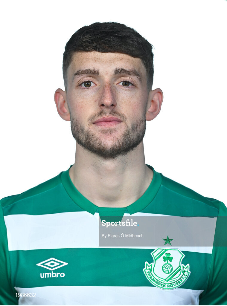 13 March 2021; Lee Grace during a Shamrock Rovers FC portrait session ahead of the 2021 SSE Airtricity League Premier Division season at Tallaght Stadium in Dublin.  Photo by Piaras Ó Mídheach/Sportsfile