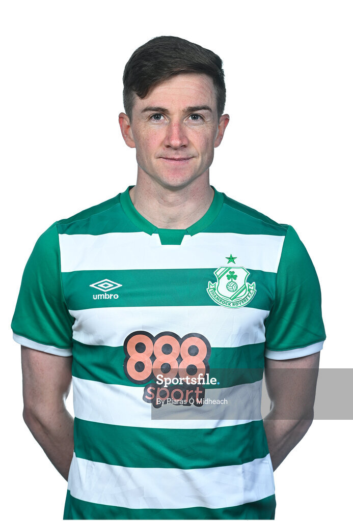 13 March 2021; Ronan Finn during a Shamrock Rovers FC portrait session ahead of the 2021 SSE Airtricity League Premier Division season at Tallaght Stadium in Dublin.  Photo by Piaras Ó Mídheach/Sportsfile