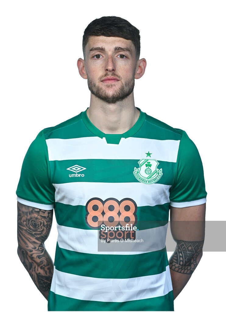 13 March 2021; Lee Grace during a Shamrock Rovers FC portrait session ahead of the 2021 SSE Airtricity League Premier Division season at Tallaght Stadium in Dublin.  Photo by Piaras Ó Mídheach/Sportsfile