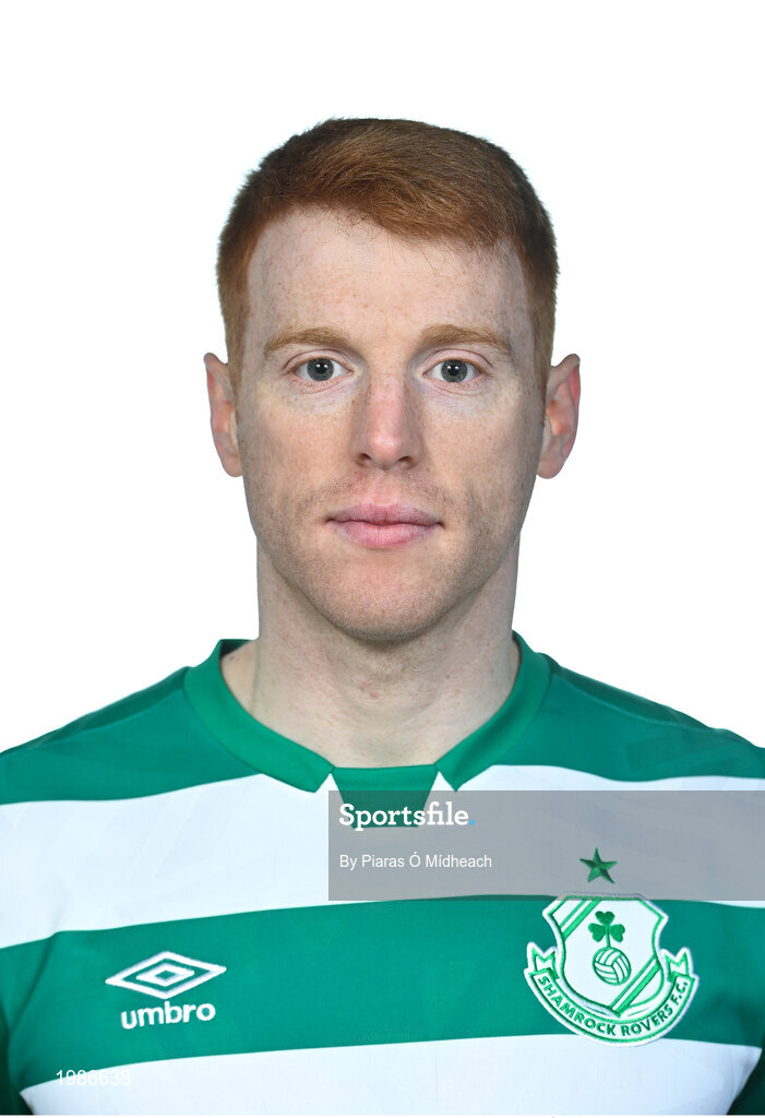 13 March 2021; Rory Gaffney during a Shamrock Rovers FC portrait session ahead of the 2021 SSE Airtricity League Premier Division season at Tallaght Stadium in Dublin.  Photo by Piaras Ó Mídheach/Sportsfile