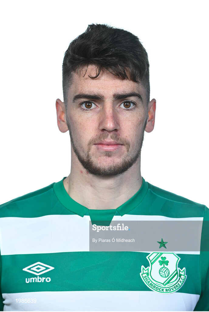 13 March 2021; Dylan Watts during a Shamrock Rovers FC portrait session ahead of the 2021 SSE Airtricity League Premier Division season at Tallaght Stadium in Dublin.  Photo by Piaras Ó Mídheach/Sportsfile