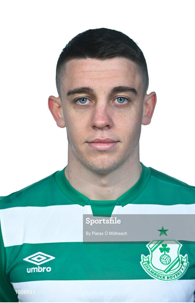 13 March 2021; Gary O'Neill during a Shamrock Rovers FC portrait session ahead of the 2021 SSE Airtricity League Premier Division season at Tallaght Stadium in Dublin.  Photo by Piaras Ó Mídheach/Sportsfile