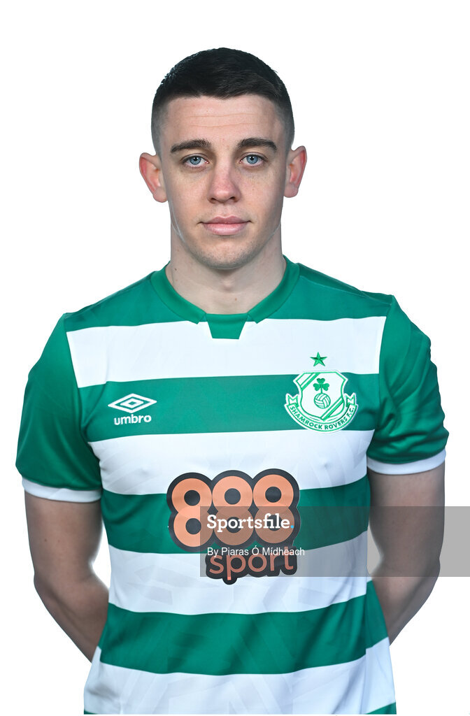 13 March 2021; Gary O'Neill during a Shamrock Rovers FC portrait session ahead of the 2021 SSE Airtricity League Premier Division season at Tallaght Stadium in Dublin.  Photo by Piaras Ó Mídheach/Sportsfile
