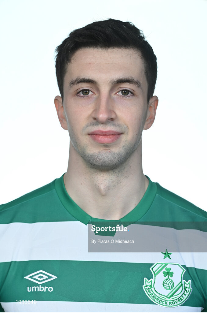 13 March 2021; Neil Farrugia during a Shamrock Rovers FC portrait session ahead of the 2021 SSE Airtricity League Premier Division season at Tallaght Stadium in Dublin.  Photo by Piaras Ó Mídheach/Sportsfile
