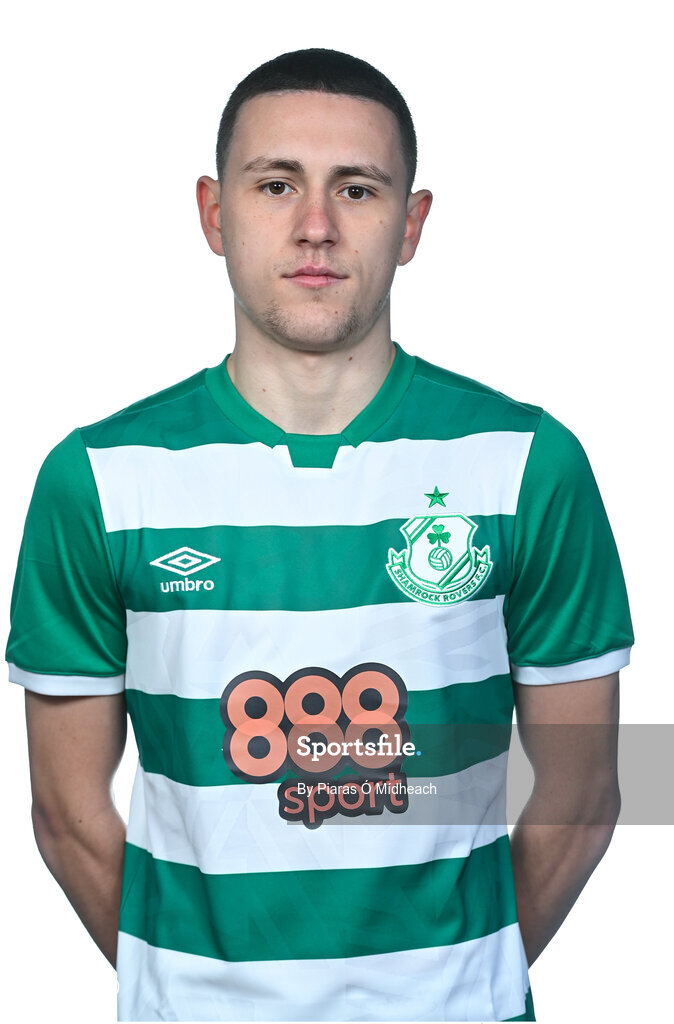 13 March 2021; Max Murphy during a Shamrock Rovers FC portrait session ahead of the 2021 SSE Airtricity League Premier Division season at Tallaght Stadium in Dublin.  Photo by Piaras Ó Mídheach/Sportsfile