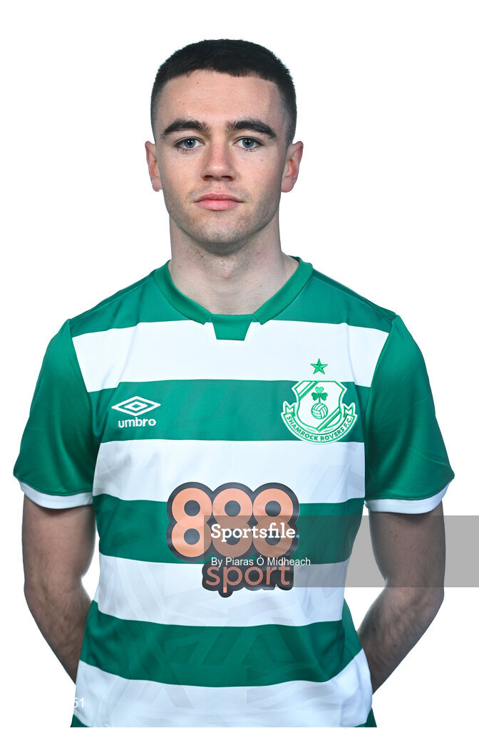 13 March 2021; Dean Williams during a Shamrock Rovers FC portrait session ahead of the 2021 SSE Airtricity League Premier Division season at Tallaght Stadium in Dublin.  Photo by Piaras Ó Mídheach/Sportsfile