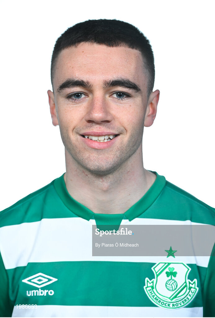 13 March 2021; Dean Williams during a Shamrock Rovers FC portrait session ahead of the 2021 SSE Airtricity League Premier Division season at Tallaght Stadium in Dublin.  Photo by Piaras Ó Mídheach/Sportsfile