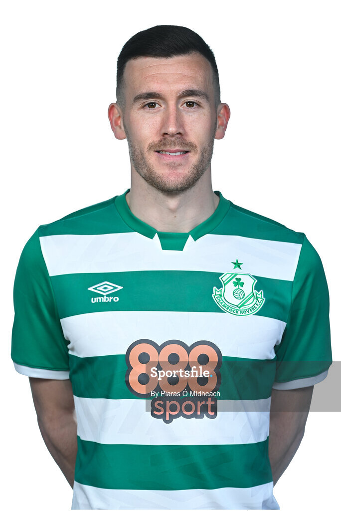 13 March 2021; Aaron Greene during a Shamrock Rovers FC portrait session ahead of the 2021 SSE Airtricity League Premier Division season at Tallaght Stadium in Dublin.  Photo by Piaras Ó Mídheach/Sportsfile