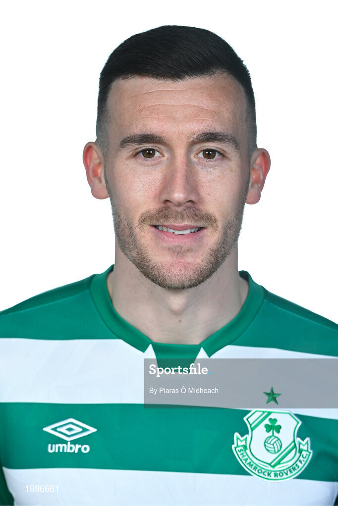 13 March 2021; Aaron Greene during a Shamrock Rovers FC portrait session ahead of the 2021 SSE Airtricity League Premier Division season at Tallaght Stadium in Dublin.  Photo by Piaras Ó Mídheach/Sportsfile